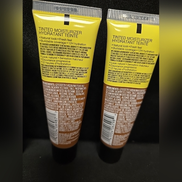 Mixed 4pc Lot Maybelline Fit Me Tinted Moisturizer With Aloe 360 368 & 370 - Picture 6 of 6